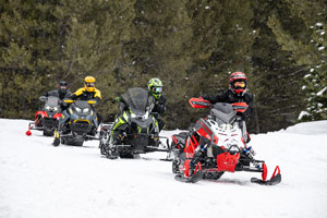 Take a Friend Snowmobiling