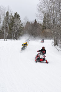 Take a Friend Snowmobiling