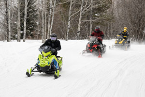 Take a Friend Snowmobiling