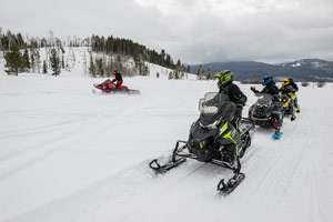 Take a Friend Snowmobiling