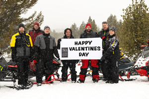 Take a Friend Snowmobiling