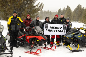 Take a Friend Snowmobiling