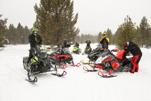 Take a Friend Snowmobiling