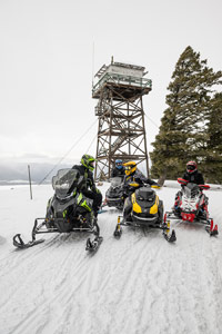 Take a Friend Snowmobiling