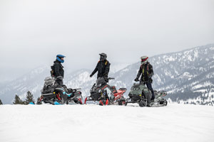Take a Friend Snowmobiling