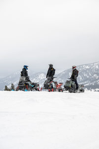 Take a Friend Snowmobiling