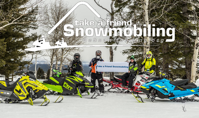 Take a Friend Snowmobiling Campaign